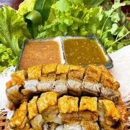 เมี่ยงหมูกรอบ