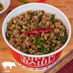 (กับข้าว) กะเพราหมู