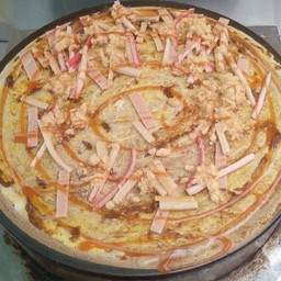 พริกเผา+หมูหยอง+ปูอัด+ไส้กรอก