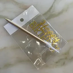 เทียน+ป้าย