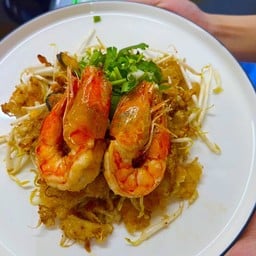 หอยทอด หอยแมลงภู่+กุ้ง