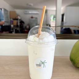 CoconutGarden  มะพร้าวปั่นและชานมไข่มุก ไปรษณีย์วัดมะเดื่อ