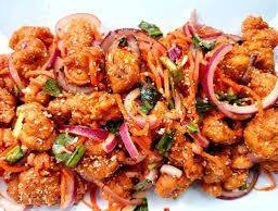 ยำไก่แซ่บ (กับข้าว)