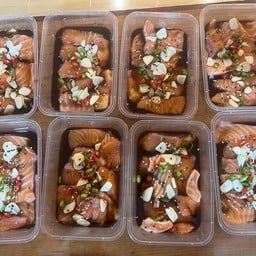 แซลมอนดองซีอิ๊ว(ติดบราวน์)