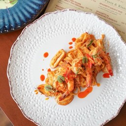 Tom Yum Seafood Fettuccine 