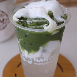 มัทฉะมะพร้าวน้ำหอมสดๆ