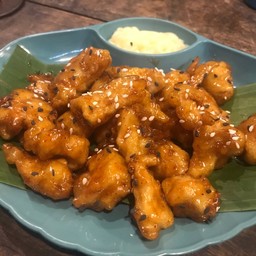 ไก่ป็อบซอสเกาหลี