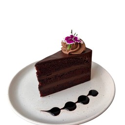 Dark Chocolate Fudge Cake