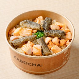 Salmon chahan don