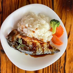 ข้าวปลาซาบะเทอริยากิ