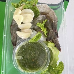 กุ้งแช่น้ำปลา