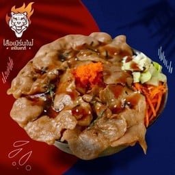 [เสือเบิร์นไฟ] ข้าวหมูยากิเบิร์นไฟ
