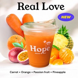 9 Real Love [ Super High Vitamin C ] ใส่แก้ว