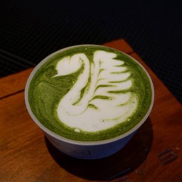 Hot Matcha latte