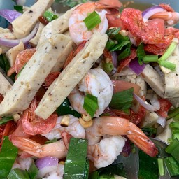 เกาเหลากุ้งสุกหมูยอ