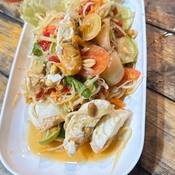 ตำไทยไข่เค็ม