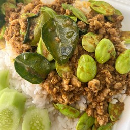 คั่วกลิ้งหมูผัดสะตอ