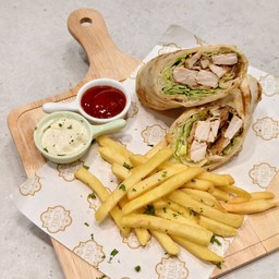 Ceser chicken wrap