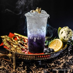 บลูเบอร์รี่มะนาวโซดา