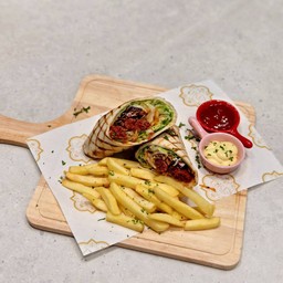 Merguez wrap