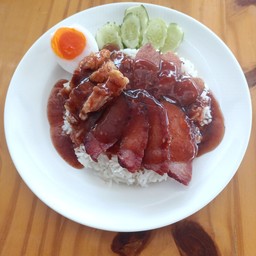 ข้าวหมูแดง