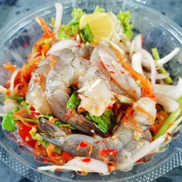 ยำกุ้งสด