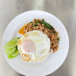 ข้าวกะเพราหมูสับ