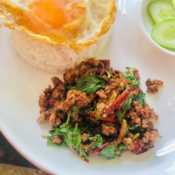 Minced Beef And Basil Rice