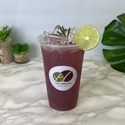 ชาอัญชันมะนาวโซดา