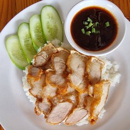 ข้าวหมูทอด