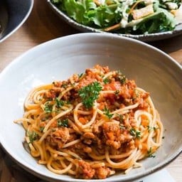 สปาเก็ตตี้โบโลเนสเนื้อ