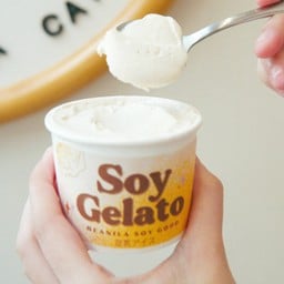 Malt & Black sesame เจลาโต้