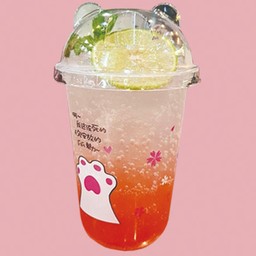 ชาลิ้นจี่ โซดา Lychee  Tea or Soda 8007