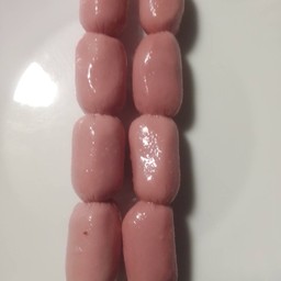 ใส้กรอกแดงทอด ไม้ละ