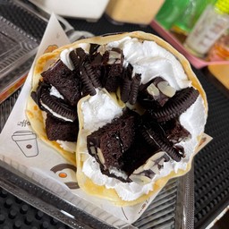 เครปเย็น บราวนี่+โอริโอ้