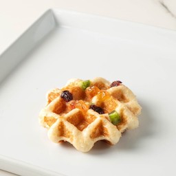 วอฟเฟิล ไส้ผลไม้รวม