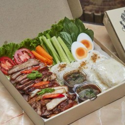 อังอังคอหมูย่างลุยไฟ ลพบุรี (สะพาน 33) ป่าตาล