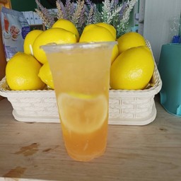 น้ำเลม่อนพีชโซดา