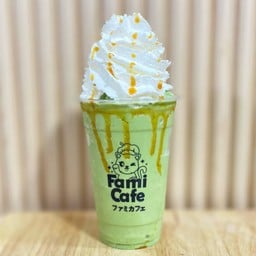 Green tea Caramel Frappe ไม่รวมวิปครีมค่ะ