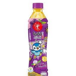 [อร่อยซ่ากับโค้ก] โออิชิ องุ่นเคียวโฮผสมวิตามินซี 380 มล. +  โค้ก ออริจินัล (ขวด) 