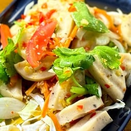 ร้านนครบาร์ ริมคลอง อาหารตามสั่ง กะเพราหมูกรอบ คะน้าหมูกรอบ