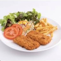 เฟรนฟรายและปลาทิพย์และนักเกต