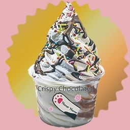ไอศกรีมถ้วยเรนโบว์คริสปี้ช็อคโกแลต Cup Icecream Rainbow Crispy Chocolate 3022