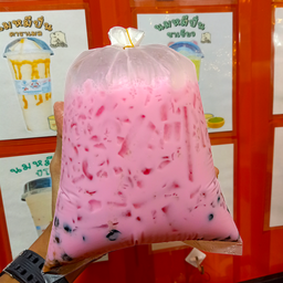 นมชมพูถุงกระสอบ