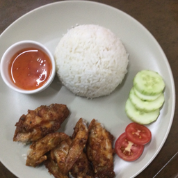 ข้าวไก่ทอด