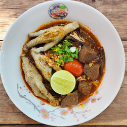 ขนมจีนน้ำเงี้ยวขาไก่(พิเศษ)