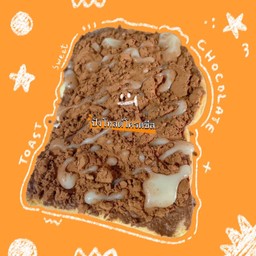 ปังโทสต์เนย ผงโกโก้ นม
