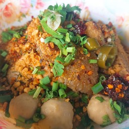 เกาเหลาต้มยำแห้ง