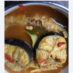 ข้าวไข่เจียว+แกงเหลืองปลาดุก