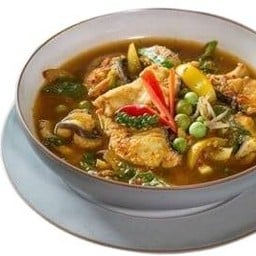 แกงป่าปลากดคัง(ถัวย)